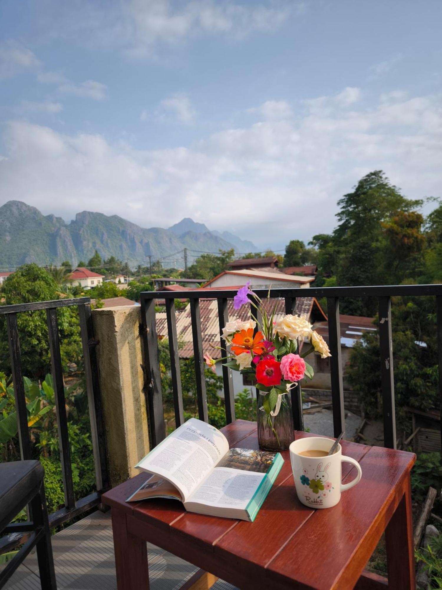 Dok Champa Resort Vang Vieng Exterior photo